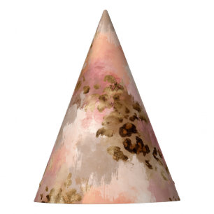 Chapeaux De Fètes Casquette Empreinte de léopard Abstrait