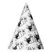 Chapeaux De Fètes Casquette En Papier Ball Et Pins (Gauche)