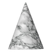 Chapeaux De Fètes Casquette Marbre blanc de la partie de pierre (Devant)