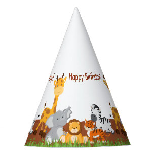 Chapeaux De Fètes Casquette mignon de fête d'anniversaire d'animaux