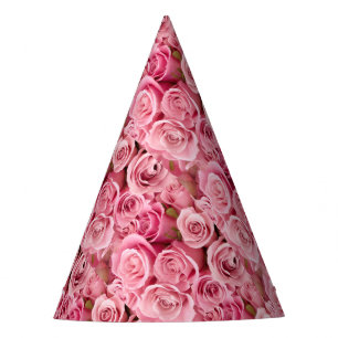 Chapeaux De Fètes Casquette rose de partie de roses