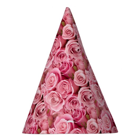 Chapeaux De Fètes Casquette rose de partie de roses (Droite)