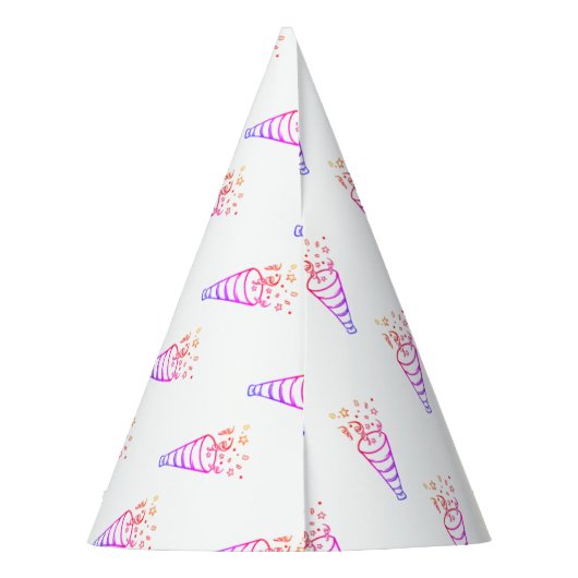 Chapeaux De Fètes Casquette simple de partie hiérarchique (Dos)