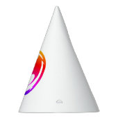 Chapeaux De Fètes Casquettes blancs de Neon Dragon (Droite)