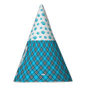 Chapeaux De Fètes Casquettes bleus de fête d'anniversaire d'Aqua de (Droite)