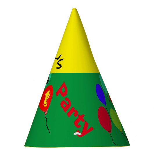 Chapeaux De Fètes Casquettes de la Festive Balloons Party (Droite)