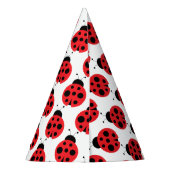 Chapeaux De Fètes Casquettes de la fête d'anniversaire de Ladybug (Dos)