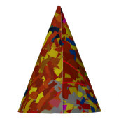 Chapeaux De Fètes Casquettes de la soirée Couleur Blast (Dos)