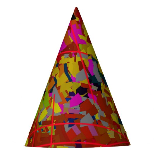 Chapeaux De Fètes Casquettes de la soirée Couleur Blast (Devant)