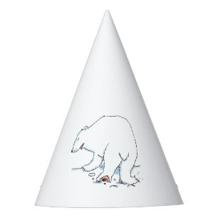 Chapeaux De Fètes Casquettes de la soirée Ours polaire