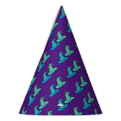 Chapeaux De Fètes Casquettes de l'Assistant Bleu + Turquoise (Gauche)