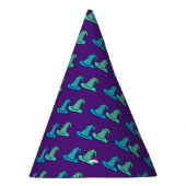 Chapeaux De Fètes Casquettes de l'Assistant Bleu + Turquoise (Droite)