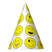 Chapeaux De Fètes Casquettes de partie de "Emojis" (Devant)