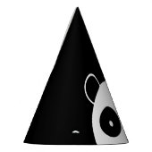 Chapeaux De Fètes Casquettes de partie de panda, décorations de fête (Gauche)