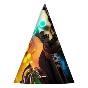 Chapeaux De Fètes Casquettes de partie Robot 2