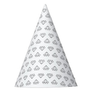 Chapeaux De Fètes Casquettes du Motif Diamond