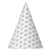 Chapeaux De Fètes Casquettes du Motif Diamond (Gauche)