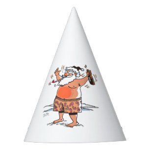 Chapeaux De Fètes Casquettes du parti Drunk Père Noël