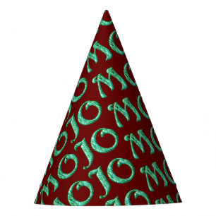 Chapeaux De Fètes Casquettes du parti Mojo rouge