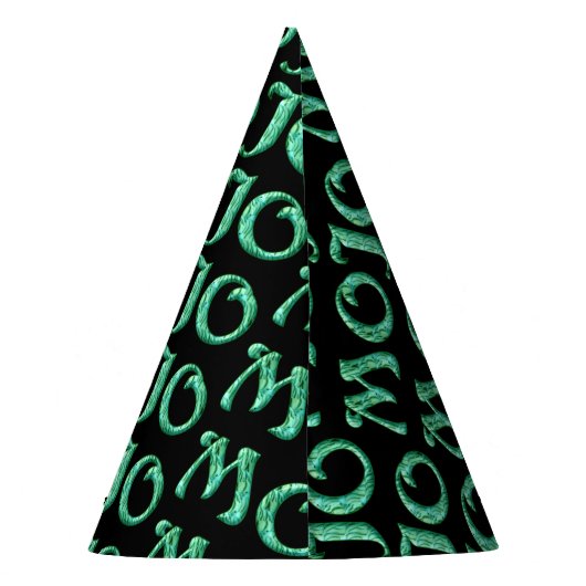 Chapeaux De Fètes Casquettes du parti noir Mojo (Dos)