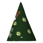 Chapeaux De Fètes Casquettes verts très mignons d'anniversaire de (Droite)