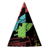 Chapeaux De Fètes Cassettes Cool style années 90 (Dos)