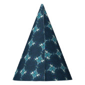 Chapeaux De Fètes Cercles abstraits de bleu (Dos)