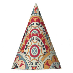 Chapeaux De Fètes Cercles Abstraits : Papier peint couleur tendance