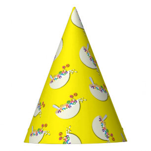 Chapeaux De Fètes Cereal Bowl Enfants Slepover Anniversaire fête mi