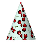 Chapeaux De Fètes Cerises rouges sucrées (Dos)