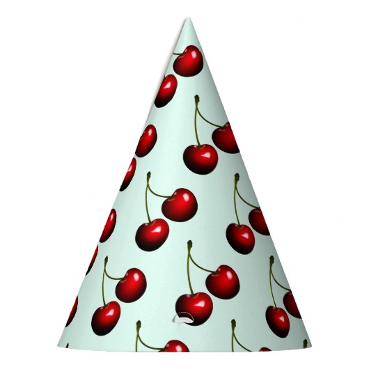Chapeaux De Fètes Cerises rouges sucrées (Gauche)