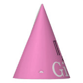 Chapeaux De Fètes C'est une fille ! Casquette baby shower (Gauche)