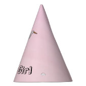 Chapeaux De Fètes C'est une fille que la cigogne amène bébé (Droite)