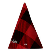 Chapeaux De Fètes Chalet primitif Bison rouge Boeuf plat (Droite)