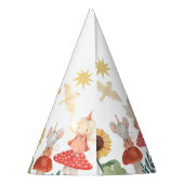 Chapeaux De Fètes Champignon d'Anniversaire Fée Enchantée (Dos)