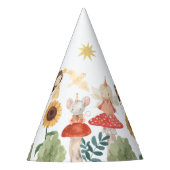 Chapeaux De Fètes Champignon d'Anniversaire Fée Enchantée (Devant)