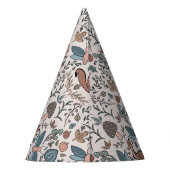 Chapeaux De Fètes Champignons Fox & Dragonfly Cute Motif d'automne (Dos)