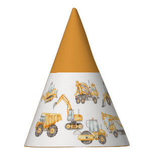 Chapeaux De Fètes Chariots de construction fête d'anniversaire