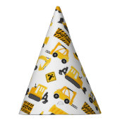 Chapeaux De Fètes Chariots de construction Motif de fête d'anniversa (Droite)