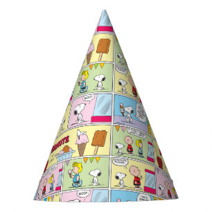 Chapeaux De Fètes Charlie Brown, Snoopy & Sally Crème glacée