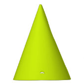 Chapeaux De Fètes Chartreuse Jaune (couleur unie)  (Droite)