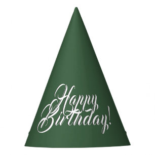 Chapeaux De Fètes Chasseur solide vert