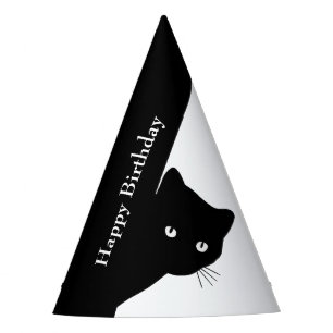 Chapeaux De Fètes Chat noir
