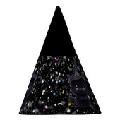 Chapeaux De Fètes Chat noir d'Halloween blanc mignon (Droite)