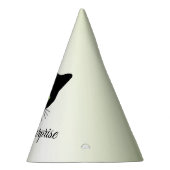 Chapeaux De Fètes Chat noir teint vert Surprise (Droite)