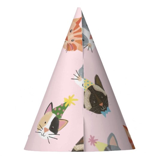 Chapeaux De Fètes Chat-Tastic Purrfect Anniversaire (Dos)