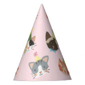 Chapeaux De Fètes Chat-Tastic Purrfect Anniversaire (Devant)