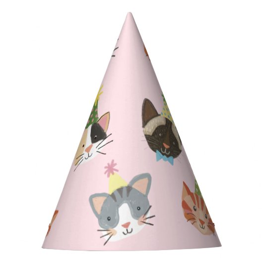 Chapeaux De Fètes Chat-Tastic Purrfect Anniversaire (Devant)