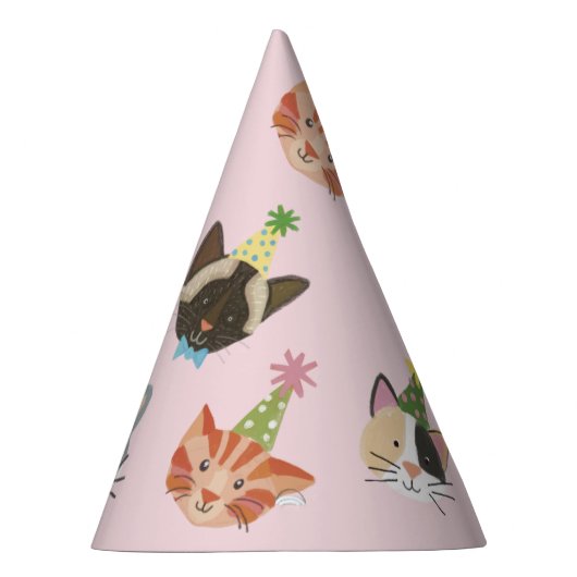 Chapeaux De Fètes Chat-Tastic Purrfect Anniversaire (Droite)