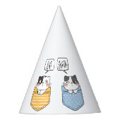 Chapeaux De Fètes chats amusants (Devant)